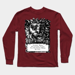 William Hogarth's Lion's Head Button's Tavern Long Sleeve T-Shirt